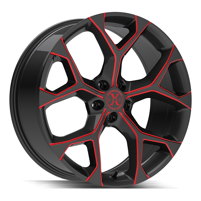 XCess 5 Flake X05 Black wheel