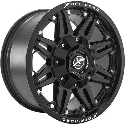 XF Offroad XF-204 Matte Black Wheel