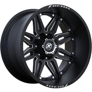 XF Offroad XF-204 Black wheel