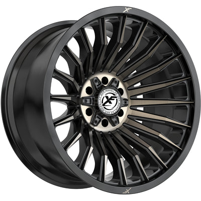 XF Offroad XF-231 Black Machined Wheel