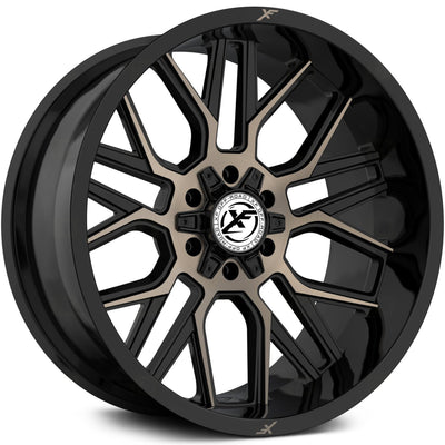 XF Offroad XF-235 Black Bronze Milled Wheel
