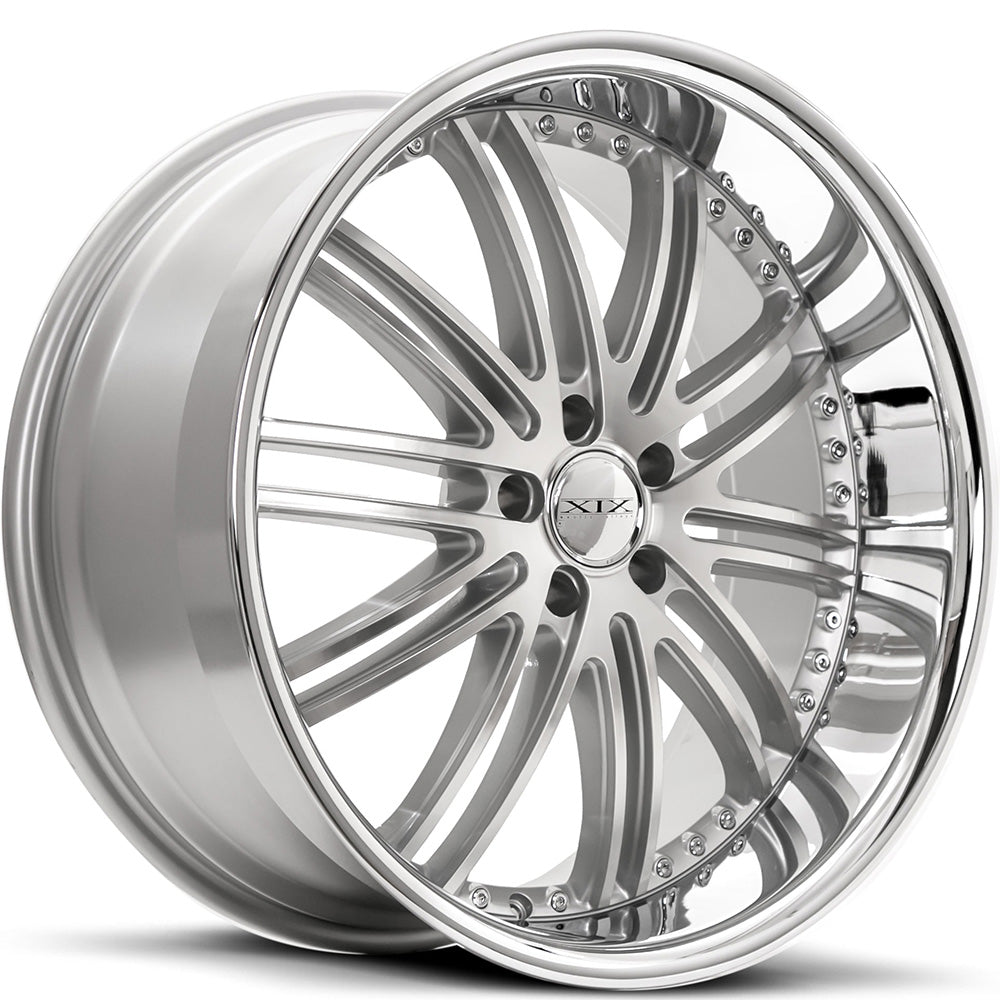 XIX X23 Silver Machined Wheel