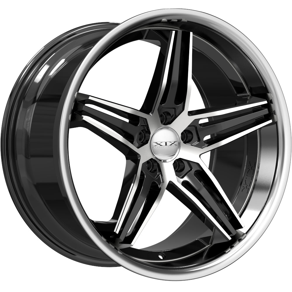 XIX X63 Black Machined Wheel