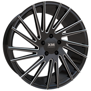 XM Street XM-609 Black Milled wheel