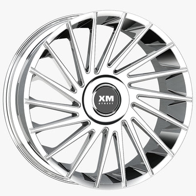 XM Street XM-609X Chrome Wheel