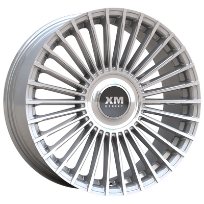 XM Street XM-611 Silver Brushed Wheel