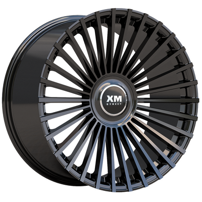 XM Street XM-612 Gloss Black wheel