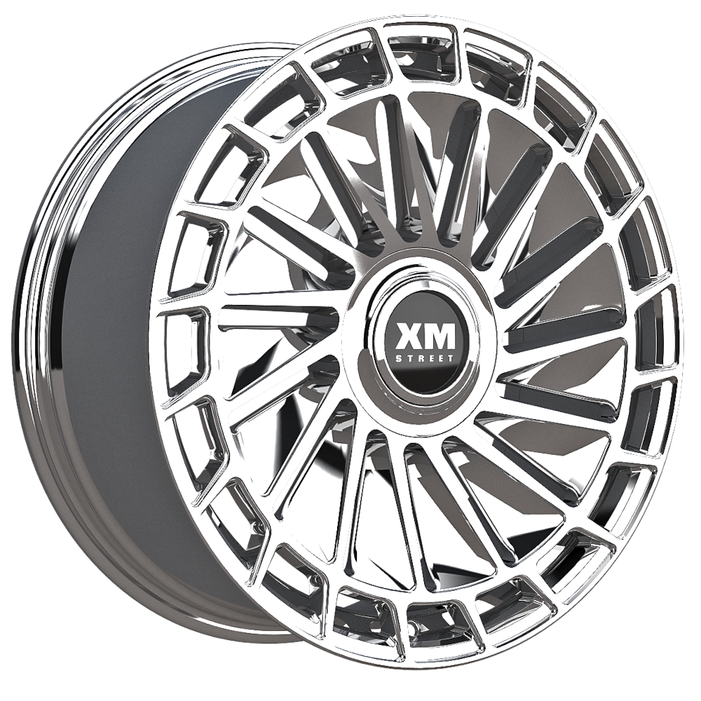 XM Street XM-614 Chrome Wheel