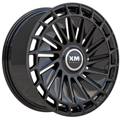 XM Street XM-614 Gloss Black Wheel