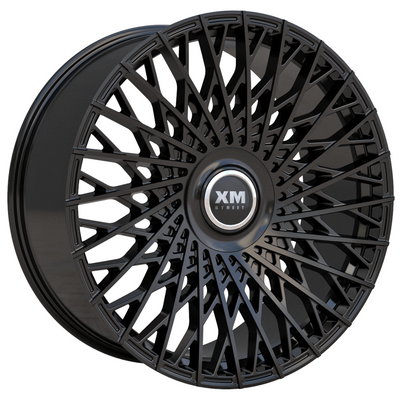 XM Street XM-615 Gloss Black Wheel
