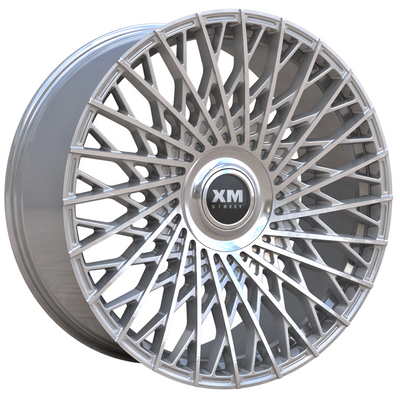XM Street XM-615 Silver Brushed Wheel