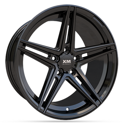 XM Street XM-802 Gloss Black Wheel