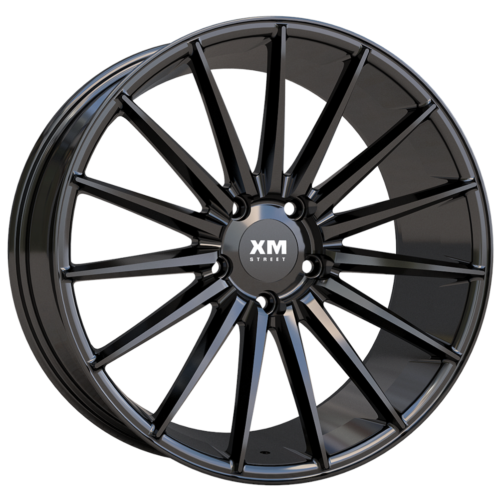 XM Street XM-810 Gloss Black Wheel