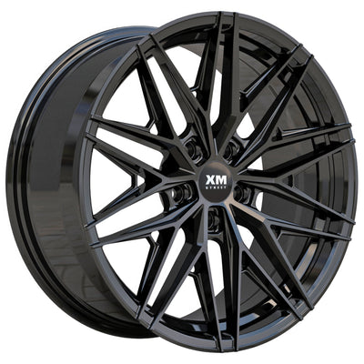 XM Street XM-814 Gloss Black Wheel