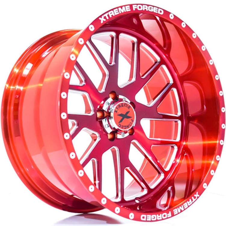 Xtreme Force XF003 Red Milled Wheel