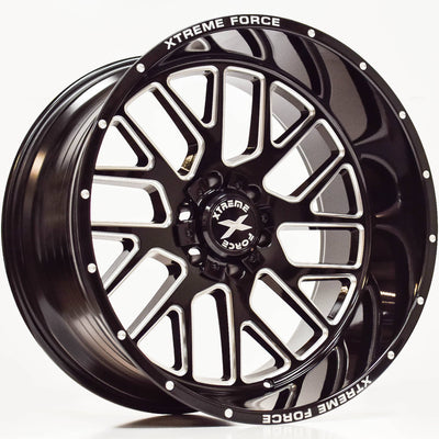 Xtreme Force XF10 Black Milled Wheel
