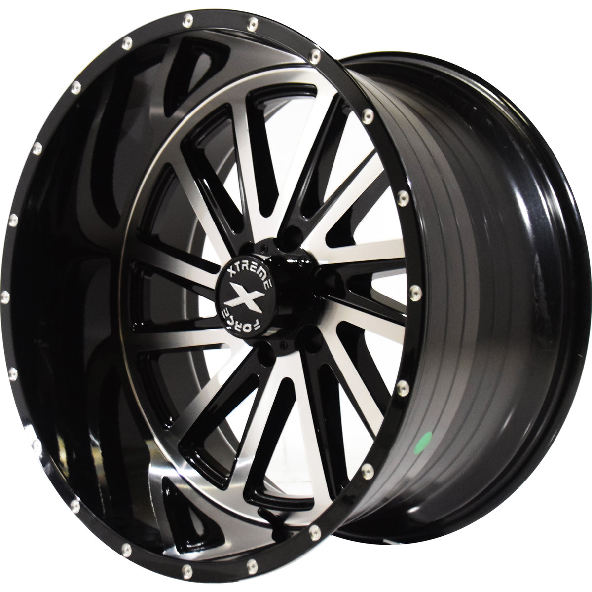 Xtreme Force XF3 Black Machined Wheel