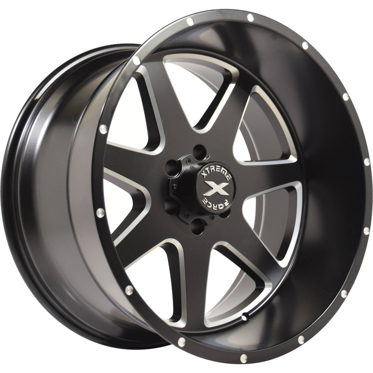 Xtreme Force XF4 Black Milled Wheel