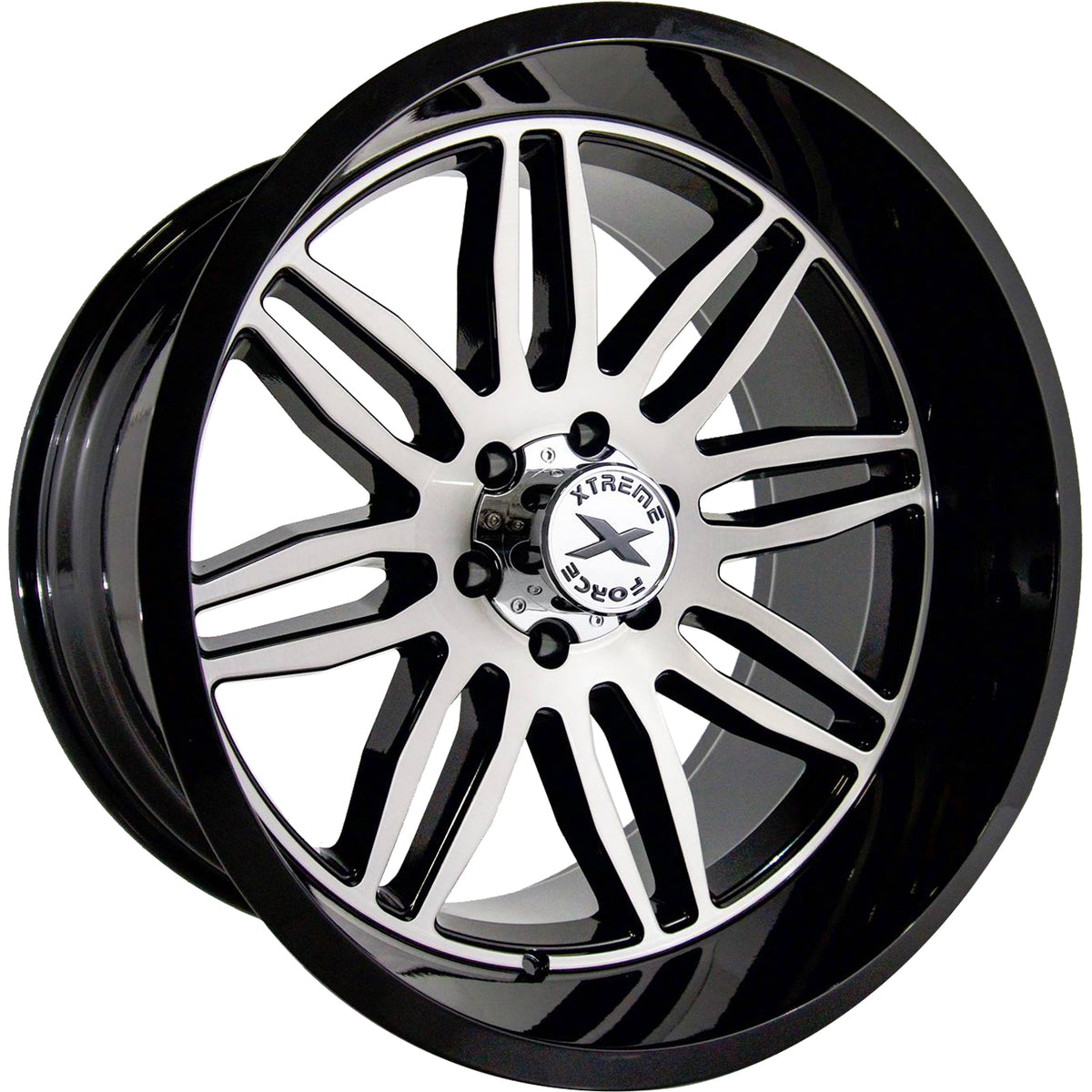 Xtreme Force XF5 Black Brushed Wheel