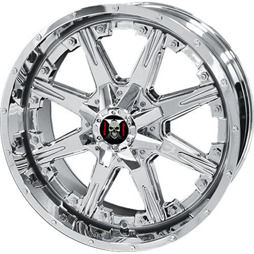 Xtreme Mudder XM-307 Chrome Wheel