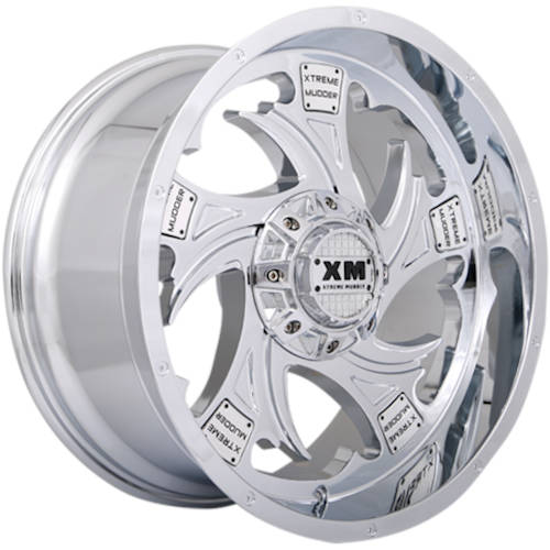 Xtreme Mudder XM-308 Chrome Wheel