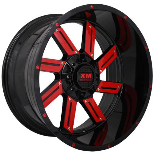 Xtreme Mudder XM-319 Black Wheel