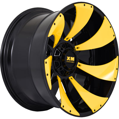 Xtreme Mudder XM-326 Black Wheel
