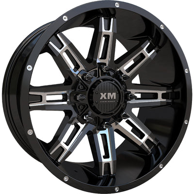 Xtreme Mudder XM-335 Black Wheel