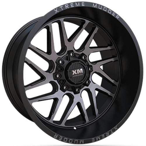 Xtreme Mudder XM-339 Black Wheel