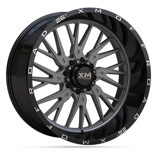 Xtreme Mudder XM-354 Gunmetal Wheel