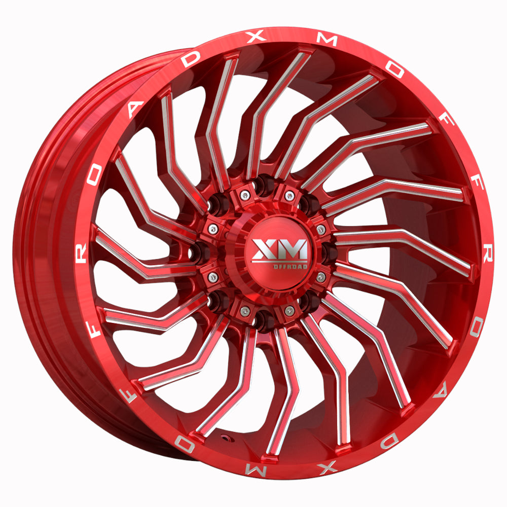 Xtreme Mudder XM-356 Red Milled Wheel