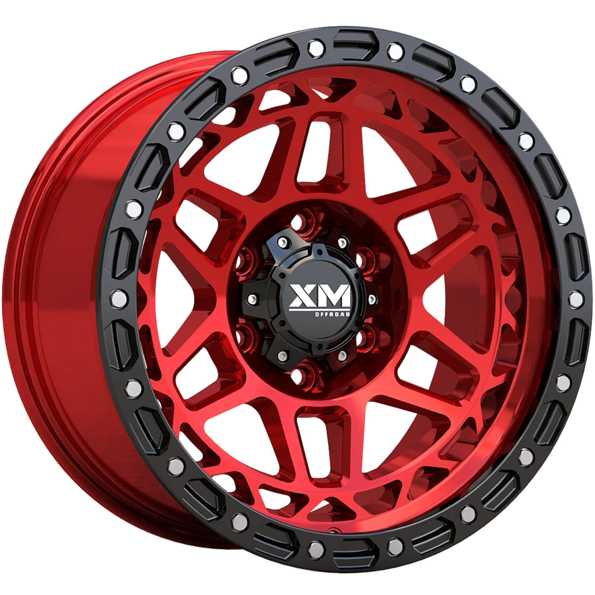Xtreme Mudder XM-700 Red Wheel