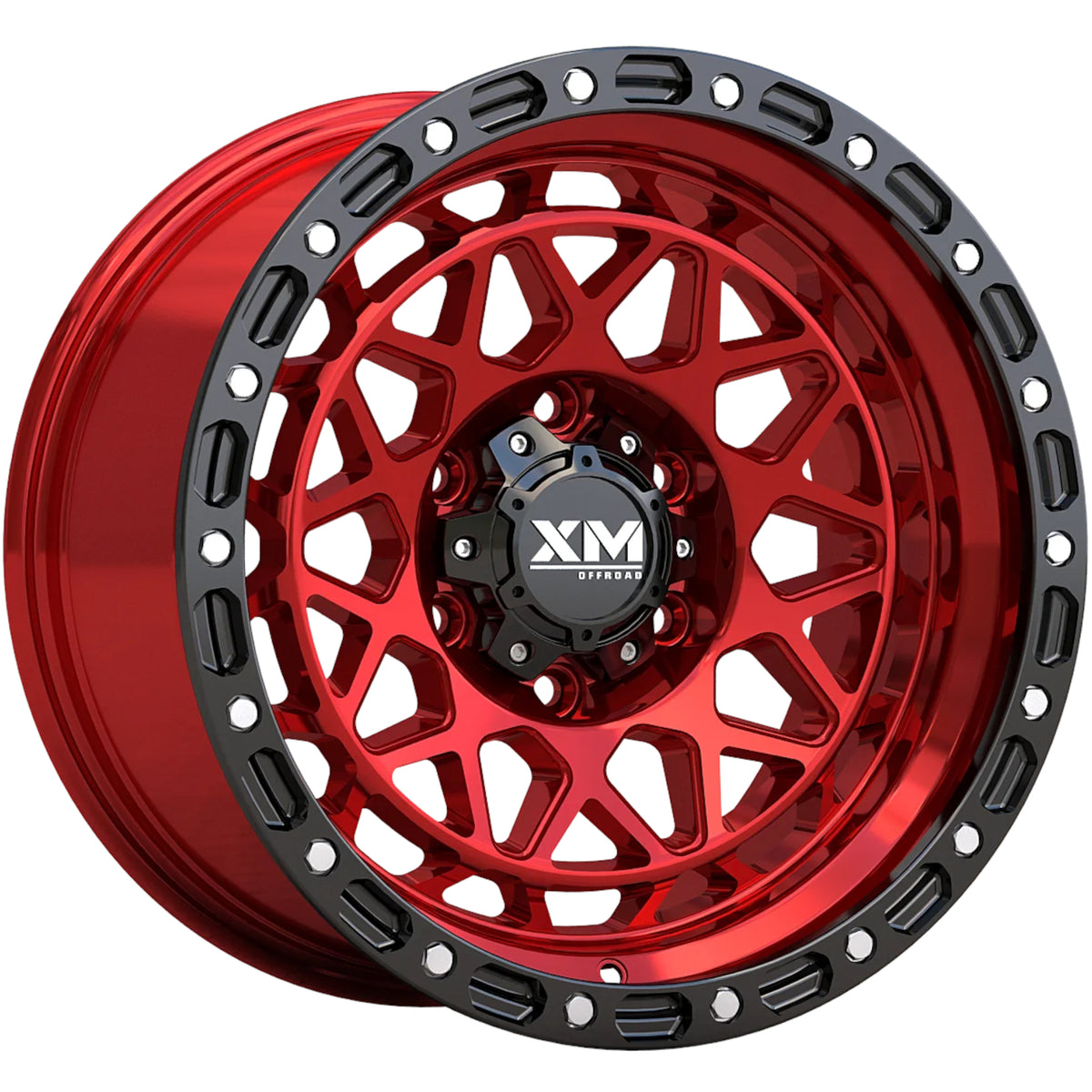 Xtreme Mudder XM-701 Red Wheel