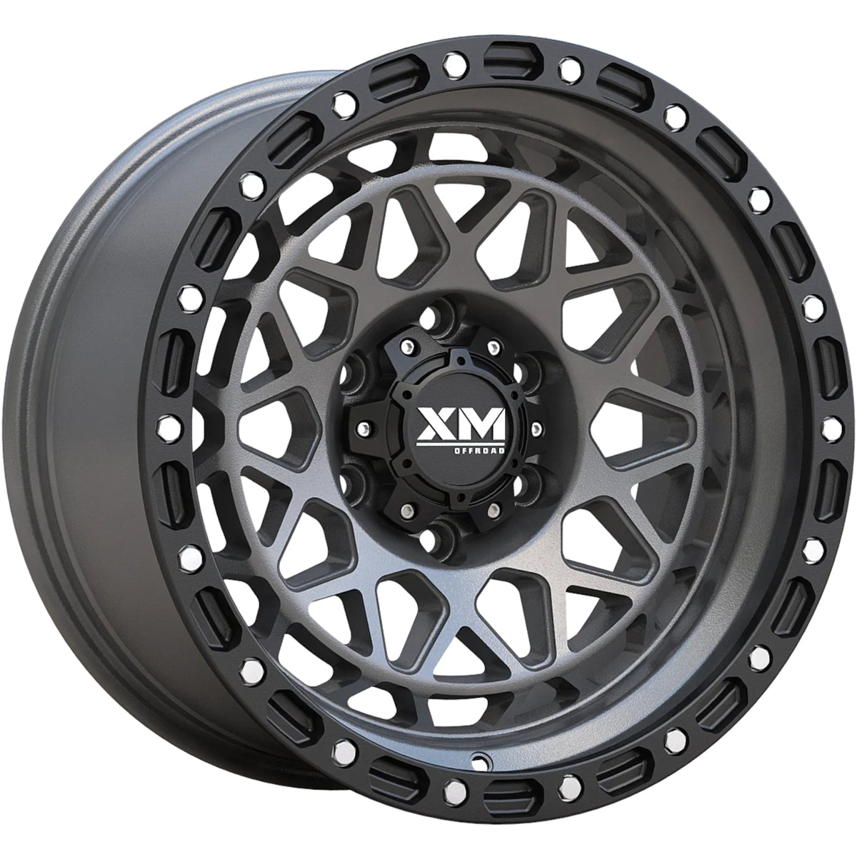 Xtreme Mudder XM-701 Gunmetal Wheel