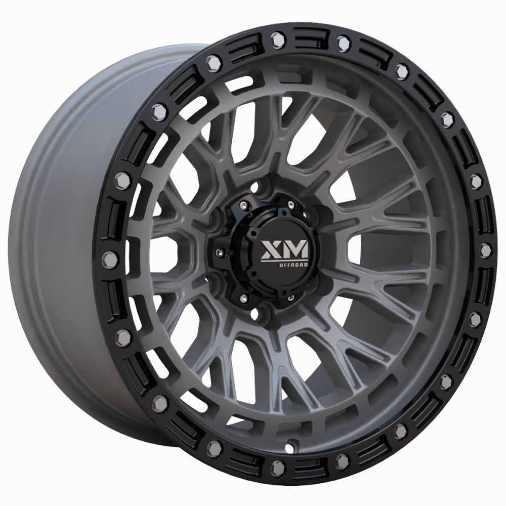 Xtreme Mudder XM-702 Gunmetal Wheel
