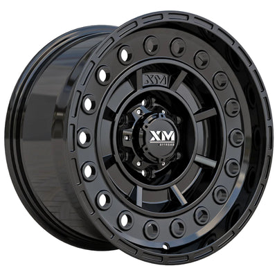 Xtreme Mudder XM-703 Gloss Black Wheel