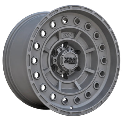 Xtreme Mudder XM-703 Matte Gunmetal Wheel