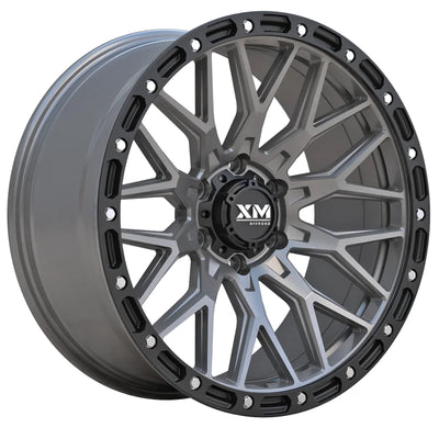Xtreme Mudder XM-704 Gunmetal Wheel