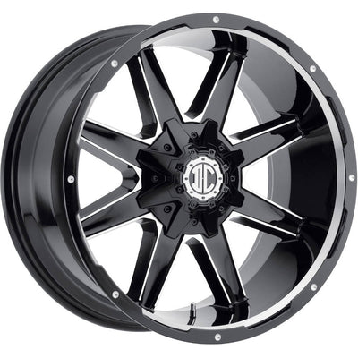 Xtreme NX-17 Black Machined Wheel