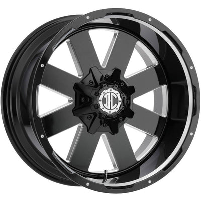 Xtreme NX-18 Black Machined Wheel