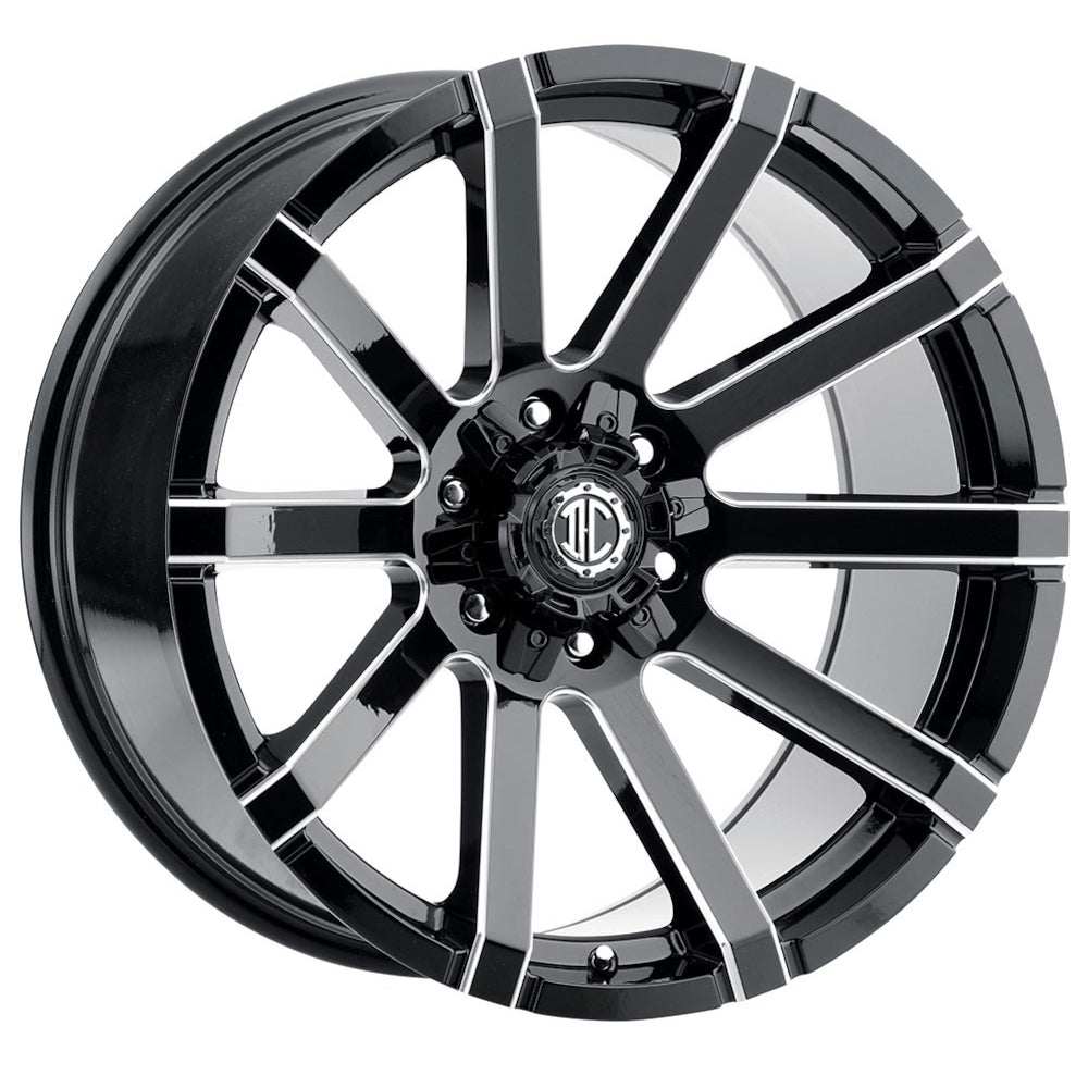 Xtreme NX-24 Black Milled Wheel