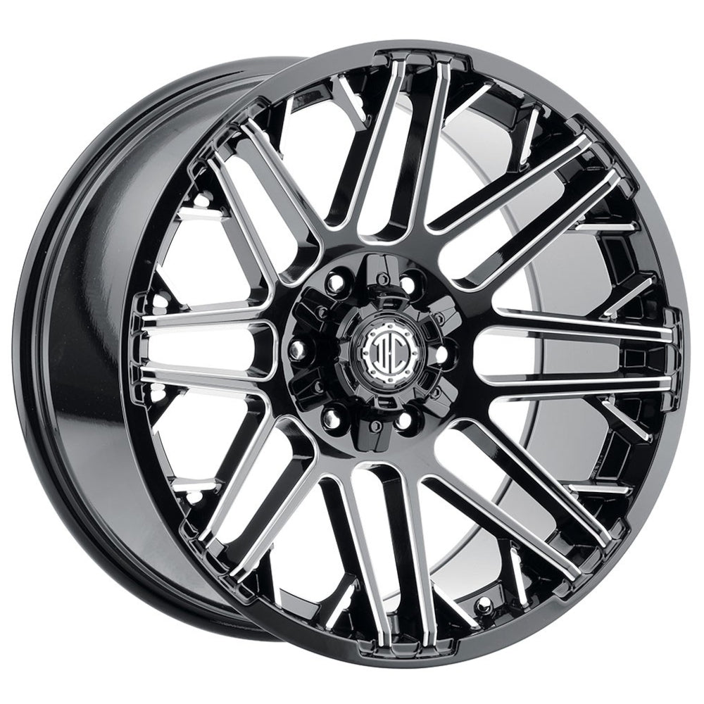 Xtreme NX-27 Black Milled Wheel
