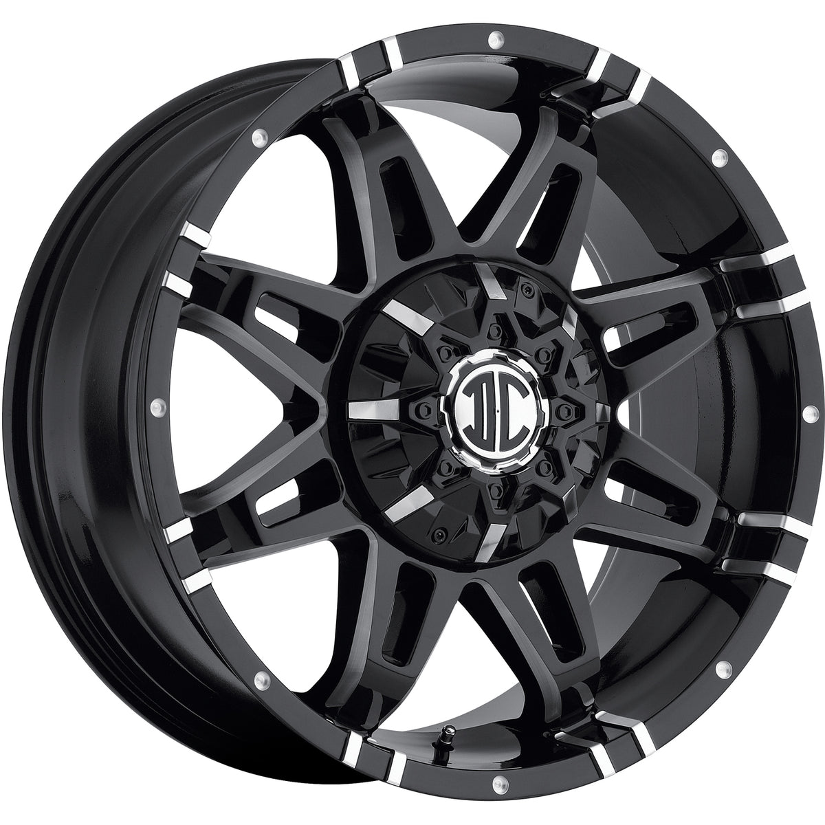 Xtreme NX-6 Black Milled Wheel