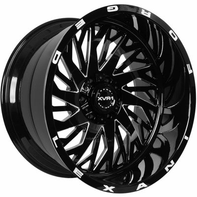 XVR1 Offroad Compass Black Milled Wheel