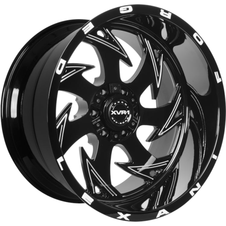 XVR1 Offroad Insane Black Milled Wheel