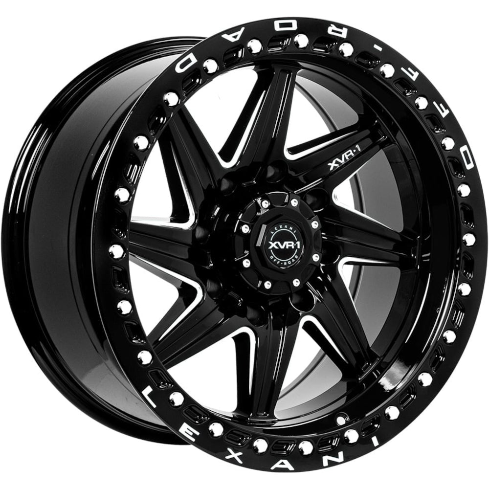 XVR1 Offroad Karma Black Milled Wheel