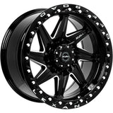 XVR1 Offroad Karma Black Milled Wheel