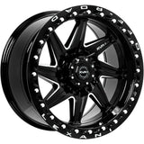 XVR1 Offroad Karma Black Milled Wheel