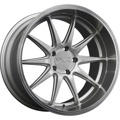 XXR 527D Silver Machined Wheel