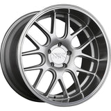 XXR 530D Silver Machined Wheel